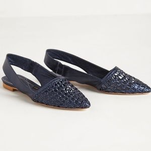 Anthropologie Hagen Slingback Sandals size Eur 41